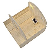 Sanotechnik Finska sauna ISLAND XL  (Električna pećnica, D x Š x V: 189 x 220 x 200 cm) | BAUHAUS