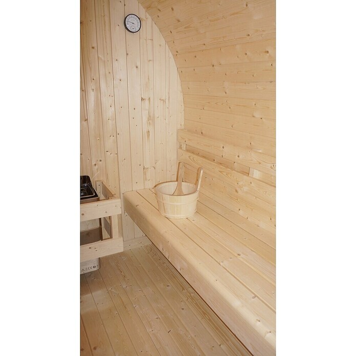 Sanotechnik Finska sauna ISLAND XL  (Električna pećnica, D x Š x V: 189 x 220 x 200 cm) | BAUHAUS