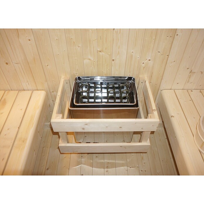 Sanotechnik Finska sauna ISLAND XL  (Električna pećnica, D x Š x V: 189 x 220 x 200 cm) | BAUHAUS