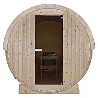 Sanotechnik Savna v sodu Nyborg L (Električna peč, Les, Do x Š x V: 194,2 x 244,9 x 194,9 cm)