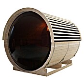Sanotechnik Sauna u obliku bačve NYBORG L  (Električna pećnica, Drvo, D x Š x V: 194,2 x 244,9 x 194,9 cm) | BAUHAUS