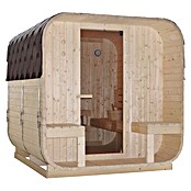 Sanotechnik Finska savna Göteborg  (Električna peč, Do x Š x V: 188,2 x 220 x 194 cm) | 4146 - Element-Saunen | DCGA - Fertigsauna | DCG - Sauna Wellness | DC - Sanitärinstallation | D - Sanitär | BAUHAUS