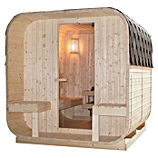 Sanotechnik Finska savna Göteborg  (Električna peč, Do x Š x V: 188,2 x 220 x 194 cm) | 4146 - Element-Saunen | DCGA - Fertigsauna | DCG - Sauna Wellness | DC - Sanitärinstallation | D - Sanitär | BAUHAUS