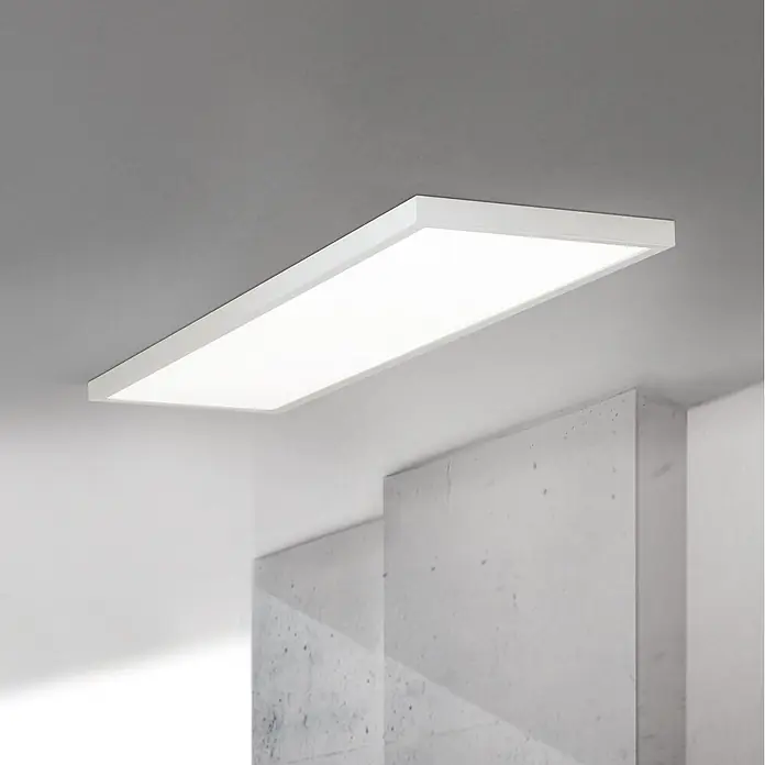 Orion Leuchten Deckenleuchte - L x B x H: 115 x 30 x 2,9 cm - Weiße rechteckige LED-Deckenleuchte spendet helles, gleichmäßiges Licht.