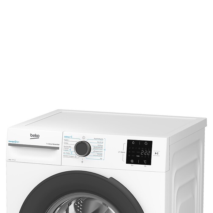 Beko Lavadora VBM3WFT38213WA (L x An x Al: 54,6 x 60 x 84,5 cm, 8 kg, 2.200 W) | BAUHAUS