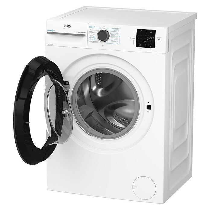 Beko Lavadora VBM3WFT38213WA (L x An x Al: 54,6 x 60 x 84,5 cm, 8 kg, 2.200 W) | BAUHAUS