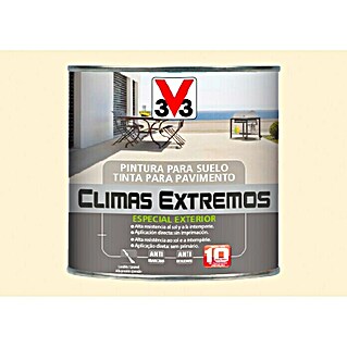 V33 Pintura para suelos Climas extremos (Arena, 2,5 l, Satinado)