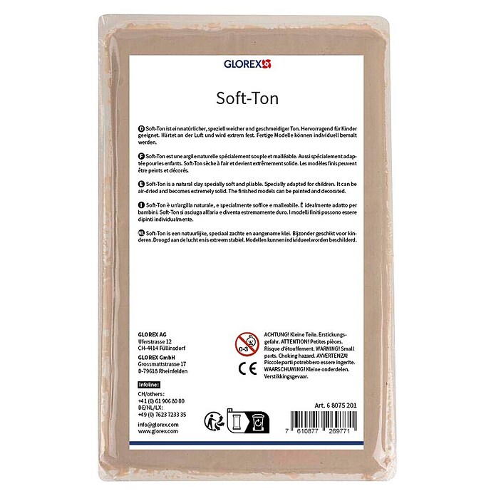 Glorex Hobby Time Softton (1.000 g, Weiß)