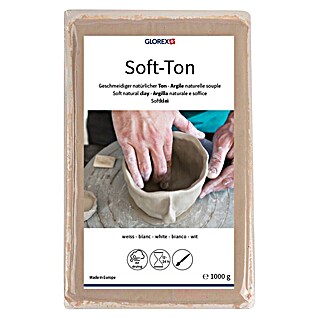 Glorex Hobby Time Softton (1 000 g, Weiß)
