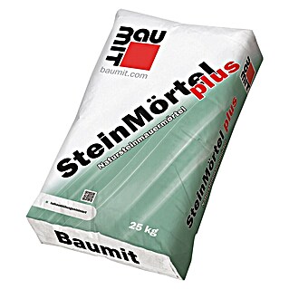 Baumit Steinmörtel plus (25 kg, Körnung: 0 mm - 4 mm)