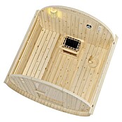 Fasssauna Tromsö L (Holz, Fichte, L x B x H: 189 x 180 x 191,5 cm) | BAUHAUS