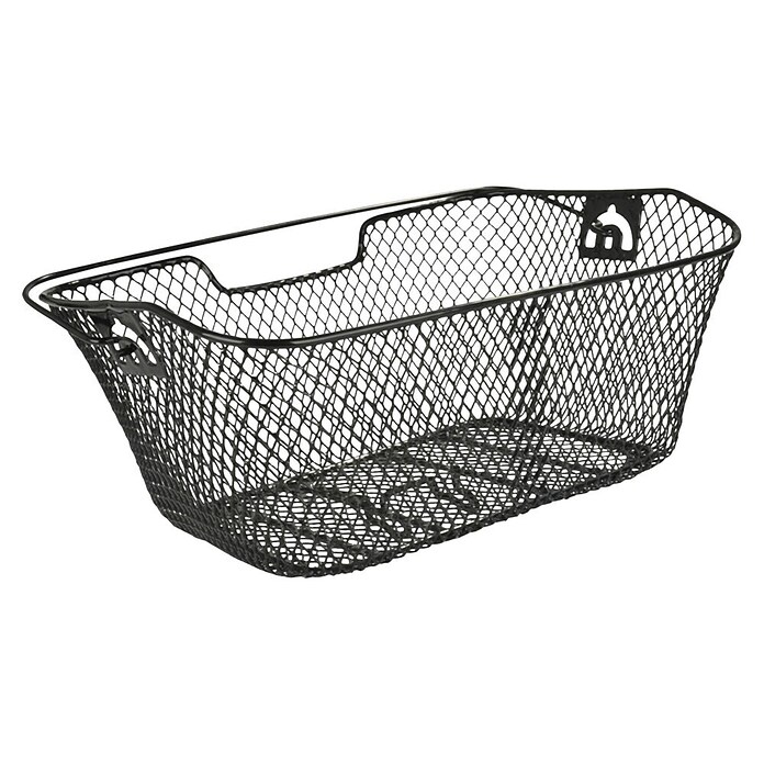 Fischer Fahrradkorb (Geeignet für: Gepäckträger, Klemmsystem für Gepäckträger)
