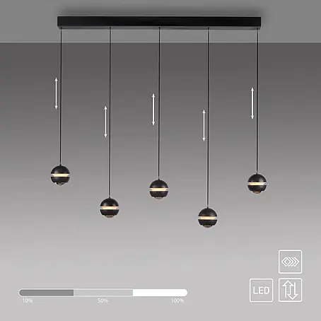 Just Light  LED-Pendelleuchte Lini