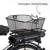 Fischer Fahrradkorb (Geeignet für: Gepäckträger, Klemmsystem für Gepäckträger)