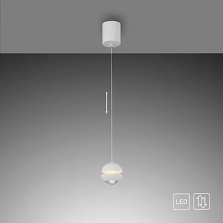Just Light LED-Pendelleuchte Lini