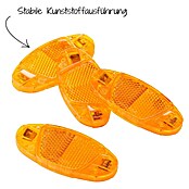 Fischer Speichenreflektor (4 Stk., Orange)