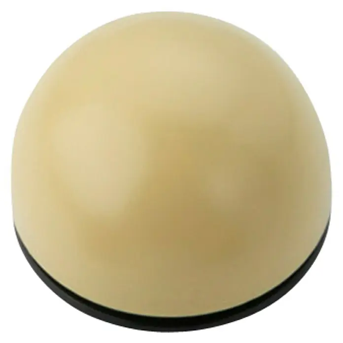 Inofix Tope de puerta 2033 - Beige, Plástico, 2 ud. - Bola de billar color marfil, perfecta para tu próxima partida. Un imprescindible para los amantes del billar.