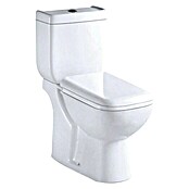 Sanotechnik Stand-WC Style  (Mit WC-Sitz, Abgang: Senkrecht, Weiß)