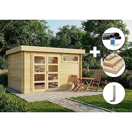 Alpholz  Gartenhaus ECO Set Leandro