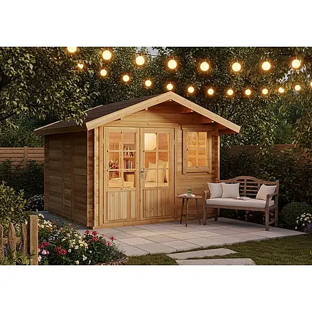 Alpholz  Gartenhaus ECO Set Palermo