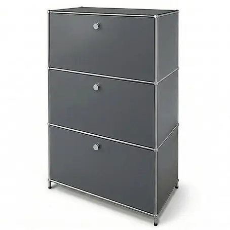 Floordirekt  Metall-Mehrzweckschrank Concept Epure MK-129 Grau