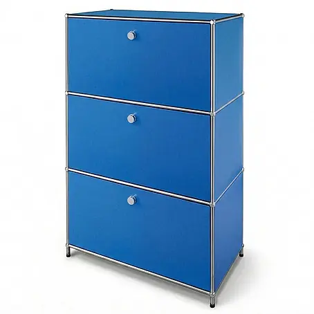 Floordirekt  Metall-Mehrzweckschrank Concept Epure MK-129 Blau