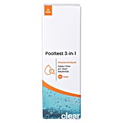 Chlor- & pH-Teststrips Clear Pooltest 3-in-1 (Geeignet für: Pools, 50 Stk.) | BAUHAUS