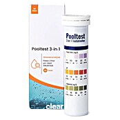 Chlor- & pH-Teststrips Clear Pooltest 3-in-1 (Geeignet für: Pools, 50 Stk.) | BAUHAUS