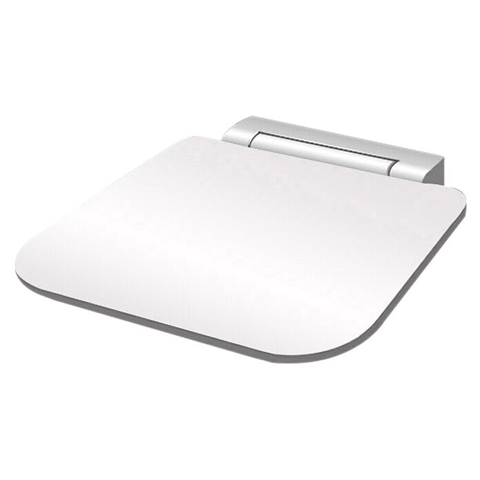 Best Design Klepzitting voor douche - “Ruby-White” (Wit, Inklapbaar) | BAUHAUS