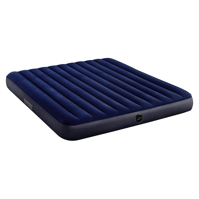 Intex Luftbett Dura-Beam Standard Classic (L x B x H: 203 x 183 x 25 cm, Blau) | BAUHAUS