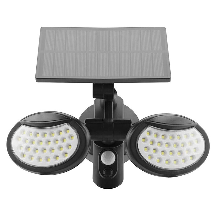 Solarna zunanja stenska svetilka  (10 W, Do x Š x V: 225 x 125 x 140 mm, IP65, 400 lm) | 3120 - Solarleuchten funktional | CAJC - Outdoorleuchten Solar | CAJ - Outdoorleuchten | CA - Beleuchtung | C - Elektro | BAUHAUS