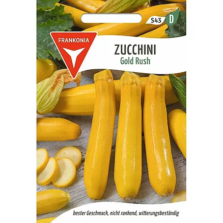 Frankonia Samen  Saatgut Zucchini, Gold Rush F1
