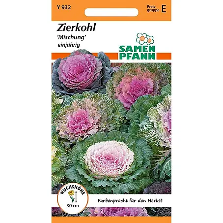 Samen Pfann  Saatgut Zierkohl, Mischung