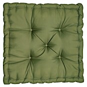 Cojín para suelo capitone water resist Oxford (Verde, 45 x 45 cm, 1 ud.) | BAUHAUS