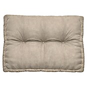 Cojín para respaldo de palet water resist Oxford (L x An x Al: 60 x 40 x 10 cm, Taupe, 100% poliéster) | BAUHAUS