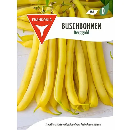 Frankonia Samen  Saatgut Buschbohne, Berggold