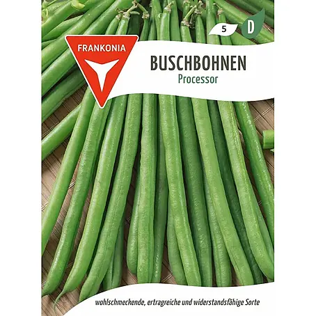 Frankonia Samen  Saatgut Buschbohne, Processor