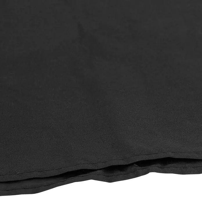 Grillstar Grill-Schutzhülle - Passend für: Grillstar Holzkohlegrill Boston, Kunststoff - Schwarzer Webstoff mit sichtbarer Textur und leichten Falten.