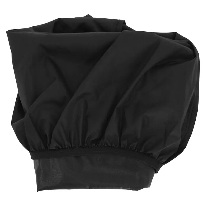 Grillstar Grill-Schutzhülle Plancha - Passend für: Grillstar Plancha-Grill, Kunststoff - Schwarze zerknitterte Stoffhaube mit Gummiband.