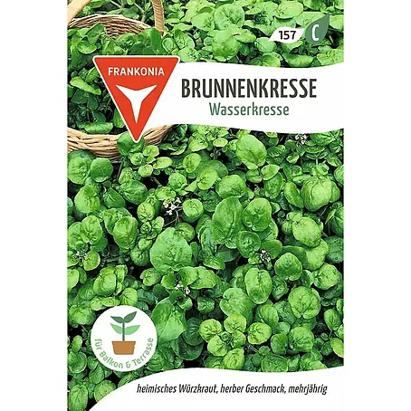 Frankonia Samen  Saatgut Brunnenkresse, Wasserkresse