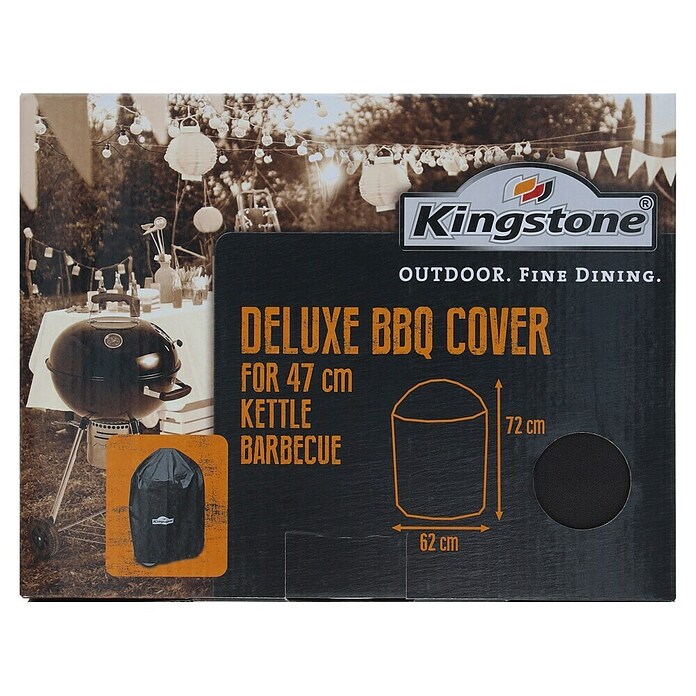 Kingstone Grill-Schutzhülle Deluxe (Polyester, Passend für: Kugelgrill)