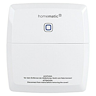 Homematic IP Funkschalter Aktor HmIP-WHS2 (2-fach, Weiß, 30 x 120 x 130 mm, 230 V/50 Hz)