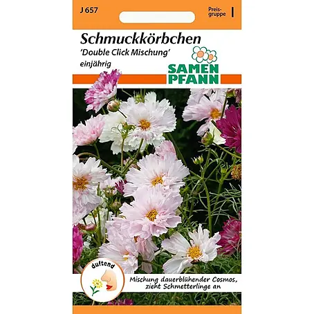 Samen Pfann  Saatgut Schmuckkörbchen, Double Click Mix