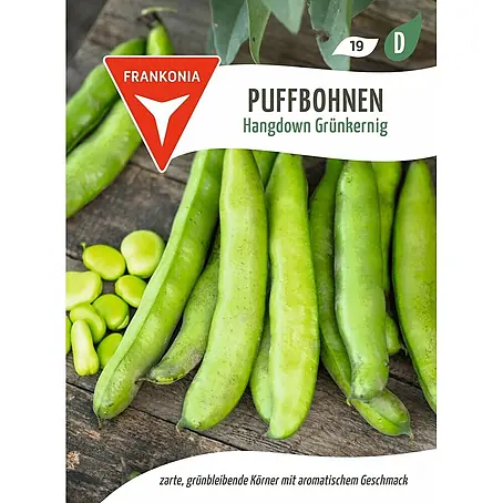 Frankonia Samen  Saatgut Puffbohne, Hangdown Grünkernig