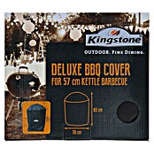 Kingstone Grill-Schutzhülle (Schwarz, Passend für: Kugelgrill 57 cm)
