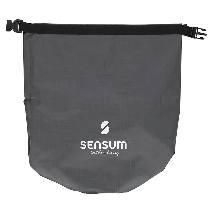 SENSUM Lounge-Set Schutzhülle - L x B x H: 210 x 210 x 85 cm, Kunststoff - Dunkelgrauer Ripstop-Trockensack mit Rollverschluss und Schnalle, mit Sensum Outdoor Living Logo.