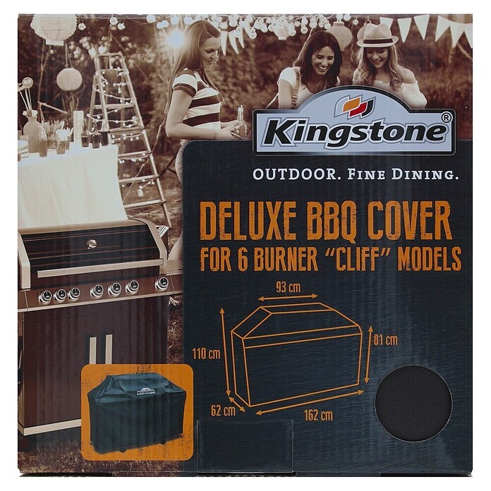 Kingstone Grill-Schutzhülle Cliff 670 (Polyester, Passend für: Kingstone Gasgrill Cliff 670)