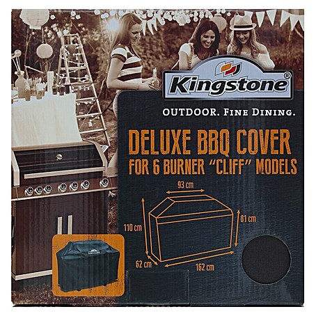 Kingstone Grill-Schutzhülle (Kunststoff, Passend für: Kingstone Gasgrill Cliff 650-1/655-2)