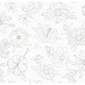 D-c-fix Manhattan Tischdecke Meterware Manhattan Palmas (Breite: 140 cm, Natur)