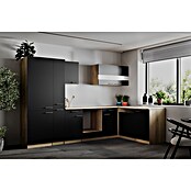Respekta Merle Küchenleerblock (B x L: 310 x 172 cm, Schwarz, Ohne Elektrogeräte) | BAUHAUS